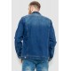 Джинсова куртка чоловіча, колір синій, 157R4598