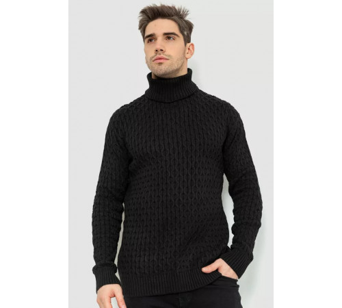 Гольф чоловічий, колір чорний, 161R133