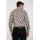 Сорочка чоловіча з принтом, колір бежевий, 214R1046