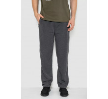 Спорт мужские брюки, цвет темно-серый, 244R41260