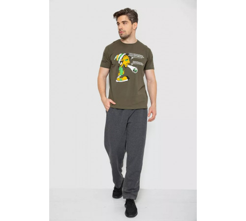 Спорт чоловічі штани, колір темно-сірий, 244R41260