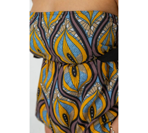 Топ женский разноцветный, цвет разноцветный, 244R066