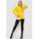 Кофта жіноча однотонна базова, колір жовтий, 244R2032