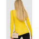 Кофта жіноча однотонна базова, колір жовтий, 244R2032