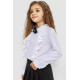 Блуза для девочек нарядная, цвет белый, 172R103.