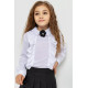 Блуза для девочек нарядная, цвет белый, 172R103.