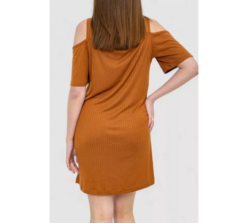 Платье, цвет коричневый, 244R269