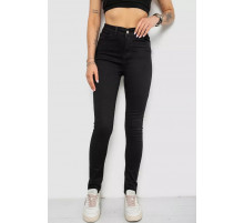 Джинсы женские, цвет черный, 182R5214