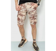 Шорти чоловічі камуфляж, колір бежевий, 157RP300-4