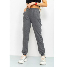 Спорт штани жіночі, колір темно-сірий, 206R001