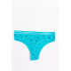 Труси жіночі стрінги, колір бірюзовий, 131R3866