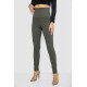 Лосины женские в рубчик, цвет хаки, 205R606-1