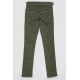 Джинси для дівчаток, колір хакі, 247R10043