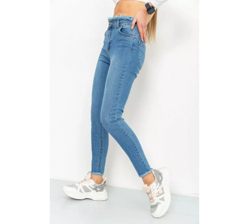 Джинси жіночі, колір синій, 164R5514