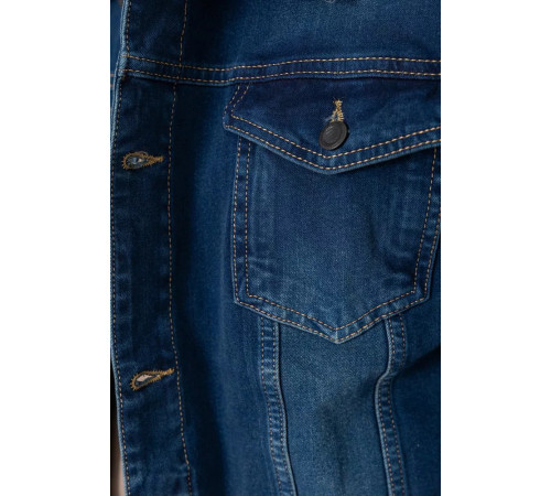 Джинсова куртка чоловіча, колір синій, 157R0143