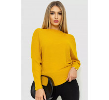 Кофта жіноча однотонна, колір гірчичний, 244R2034