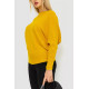Кофта жіноча однотонна, колір гірчичний, 244R2034