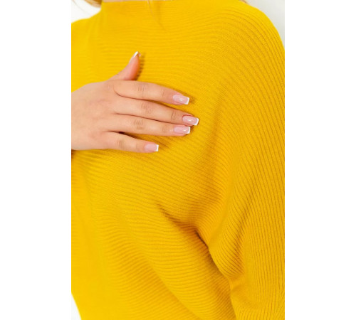 Кофта жіноча однотонна, колір гірчичний, 244R2034