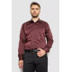 Сорочка чоловіча, колір бордовий, 214R3060