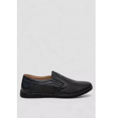 Туфлі чоловічі з перфорацією, колір темно-синій, 243RB1892