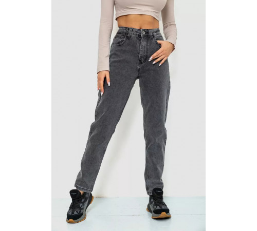 Джинси жіночі MOM, колір сірий, 244R8570