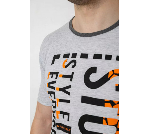 Пижама мужская, цвет серый, 243R6202.