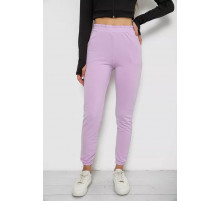 Спортивные брюки женские, цвет сиреневый, 238R345