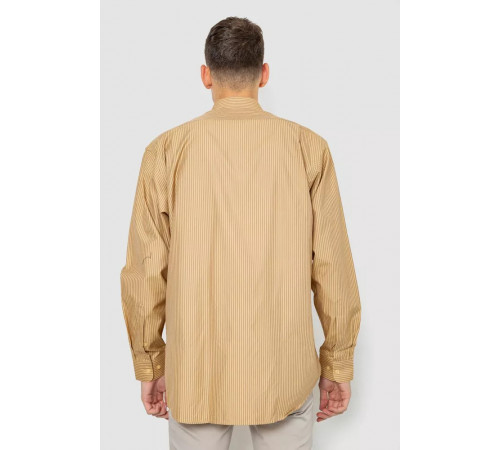 Сорочка чоловіча класична, колір бежевий, 244R331
