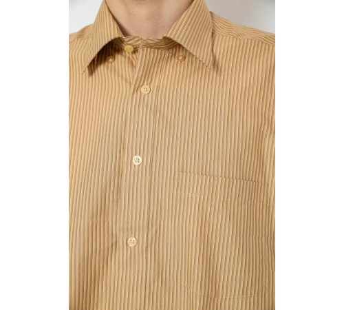 Сорочка чоловіча класична, колір бежевий, 244R331