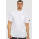 Футболка чоловіча однотонна, колір білий, 238R57832