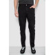 Джинси чоловічі середньої посадки, колір чорний, 244R8349