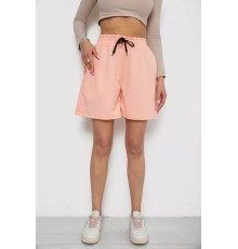 Шорти жіночі однотонні, колір персиковий, 238R57907