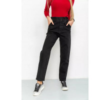 Джинси жіночі демісезонні, колір чорний, 164R3410