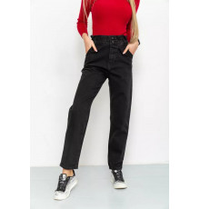 Джинси жіночі демісезонні, колір чорний, 164R3410