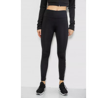 Лосины утепленные, цвет черный, 243R051-3