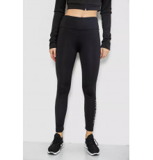 Лосины утепленные, цвет черный, 243R051-3