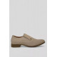Туфли мужские с перфорацией, цвет темно-бежевый, 243RC1595.