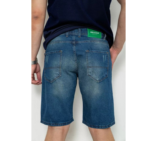 Шорти чоловічі джинсові, колір синій, 244RB004