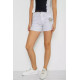 Шорти жіночі джинсові стрейчові, колір білий, 247R2676