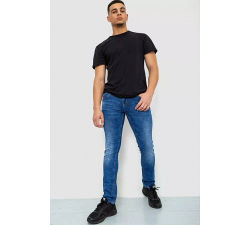 Джинсы мужские 244R4037, цвет синий, 243R4037