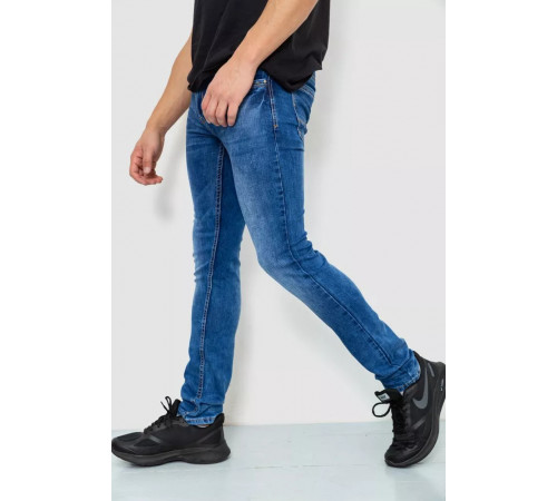 Джинсы мужские 244R4037, цвет синий, 243R4037