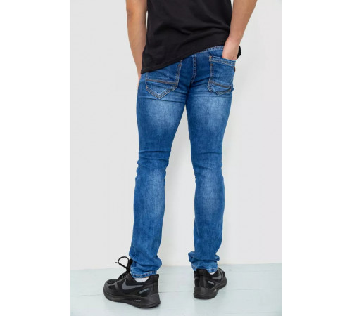 Джинсы мужские 244R4037, цвет синий, 243R4037
