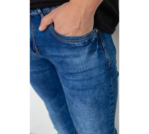 Джинсы мужские 244R4037, цвет синий, 243R4037