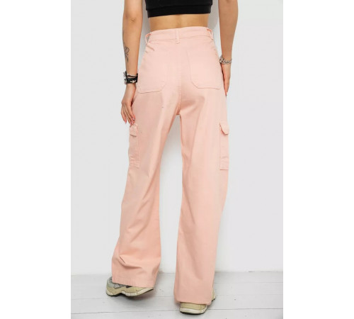 Джинси жіночі, колір персиковий, 250R2535