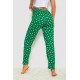 Брюки женские домашние, цвет зеленый, 238R57854-1