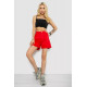 Шорти жіночі джинсові, колір червоний, 182R1664