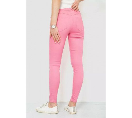 Джинси жіночі, колір рожевий, 244R183