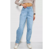 Джинсы женские MOM, цвет голубой, 255RM580