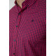 Сорочка чоловіча в клітинку, колір рожевий, 214R826