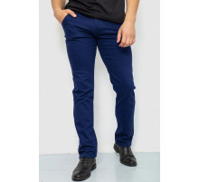 Штани чоловічі стрейч, колір синій, 244RF808